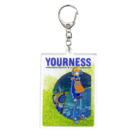 YOURNESS/オイルインアクリルキーホルダー