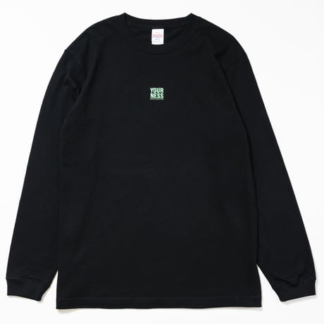 YOURNESS/Breathing#7 ロングスリーブTシャツ（ブラック）