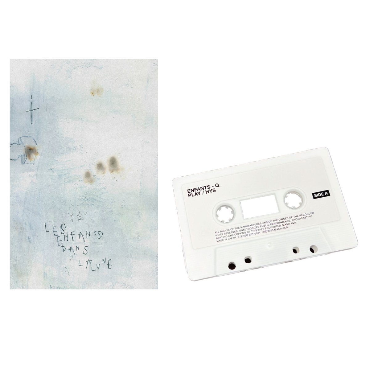 【アナーキー 1st カセットテープ】 Enfants / 【カセットテープ】1st e.p. 「Q.」 | pochilu STORE