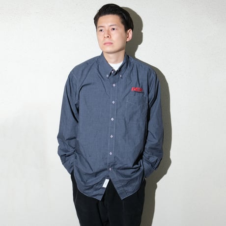 odol / Remake Series 04 OVERDYED SHIRT (BLACK)-E-