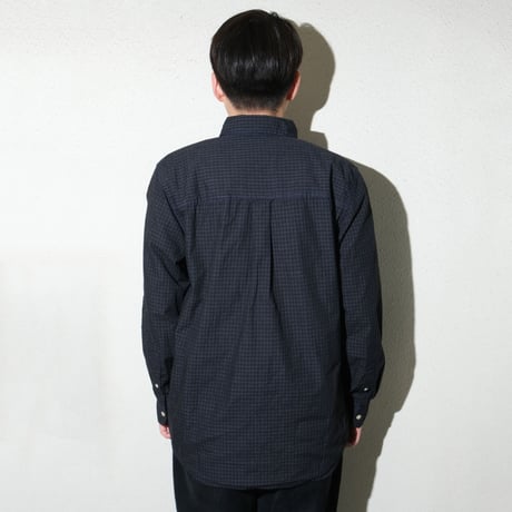 odol / Remake Series 04 OVERDYED SHIRT (BLACK)-A-