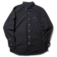 odol / Remake Series 04 OVERDYED SHIRT (BLACK)-A-