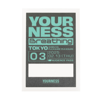 YOURNESS/Breathing#3 サテンステッカー