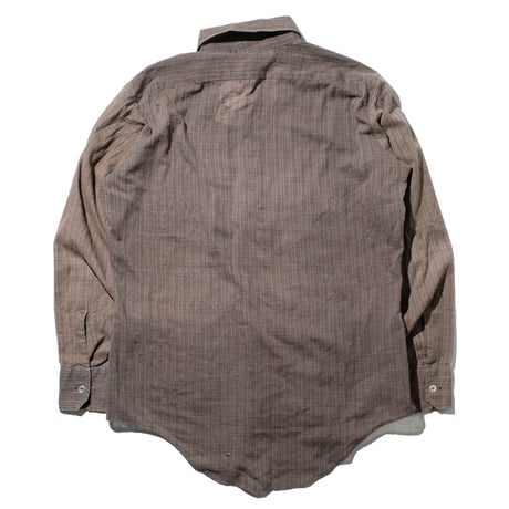odol / Remake Series 04 OVERDYED SHIRT (BLACK)-C-