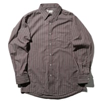 odol / Remake Series 04 OVERDYED SHIRT (BLACK)-J-