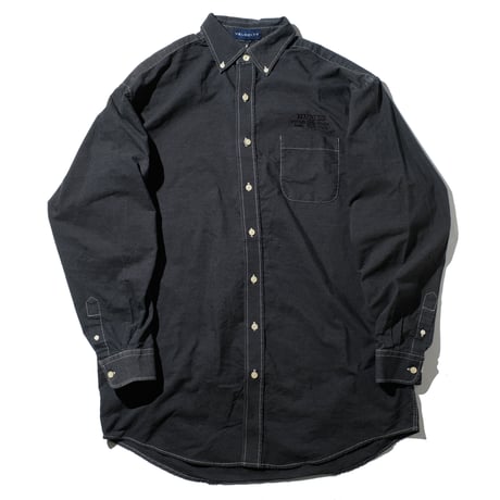 odol / Remake Series 04 OVERDYED SHIRT (BLACK)-G-