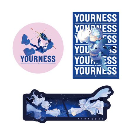 YOURNESS/YxRE ステッカーセット（Type A）