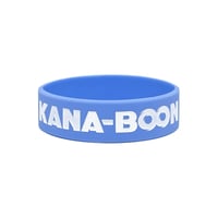 KANA-BOON / ロゴ ラバーバンド ＜ブルー＞