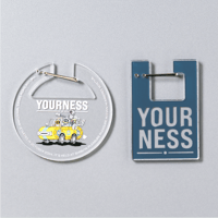 YOURNESS/アクリルカラビナセット