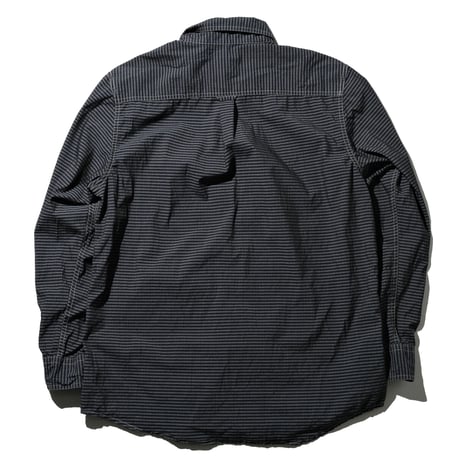 odol / Remake Series 04 OVERDYED SHIRT (BLACK)-N-