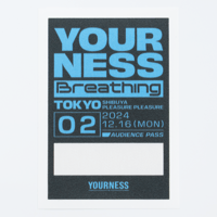 YOURNESS /Breathing#2 サテンステッカー