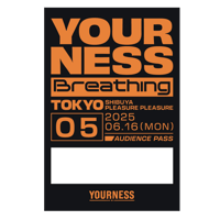 YOURNESS/Breathing#5 サテンステッカー