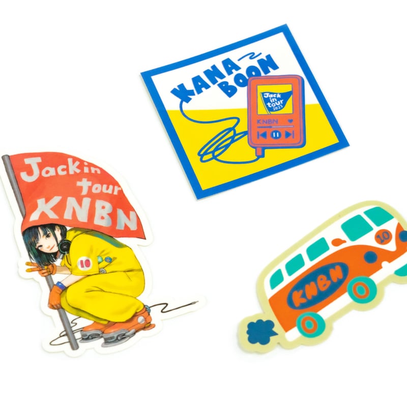 KANA-BOON / KANA-BOON MIX ステッカーセット | pochilu STORE