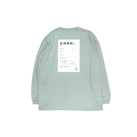 KANA-BOON / KNBN PROFILE TAG ロングスリーブTシャツ