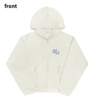 Enfants / PROFILEジップアップフーディ(アイボリー)