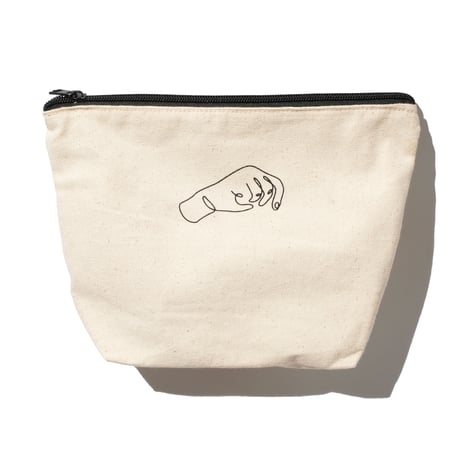 odol / threading logo pouch