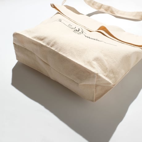 odol / threading logo tote bag