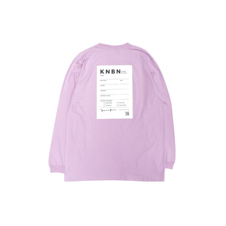 KANA-BOON / KNBN PROFILE TAG ロングスリーブTシャツ