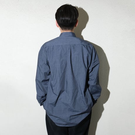 odol / Remake Series 04 OVERDYED SHIRT (BLACK)-E-