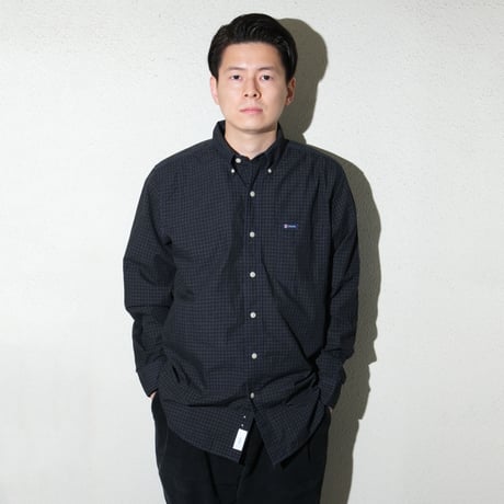 odol / Remake Series 04 OVERDYED SHIRT (BLACK)-A-