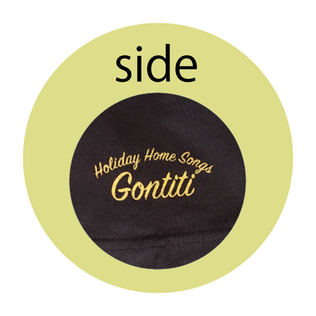 GONTITI / Holiday Home Song Tシャツ
