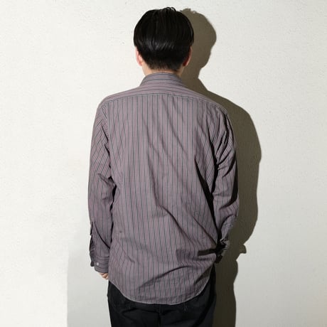 odol / Remake Series 04 OVERDYED SHIRT (BLACK)-J-