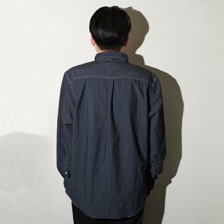 odol / Remake Series 04 OVERDYED SHIRT (BLACK)-N-