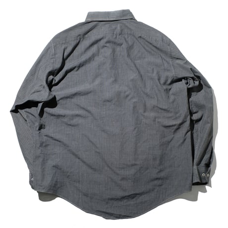odol / Remake Series 04 OVERDYED SHIRT (BLACK)-B-
