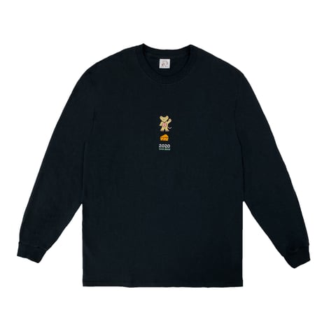 KANA-BOON / 2020 ねずみ刺繍ロンT/ブラック