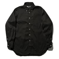 odol / Remake Series 04 OVERDYED SHIRT (BLACK)-L-