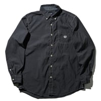 odol / Remake Series 04 OVERDYED SHIRT (BLACK)-N-
