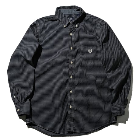odol / Remake Series 04 OVERDYED SHIRT (BLACK)-N-