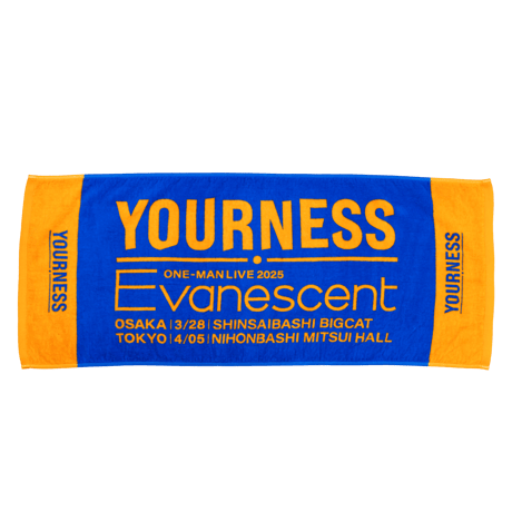 YOURNESS/Evanescent フェイスタオル