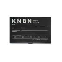 KANA-BOON / KNBN PROFILE TAG カードケース