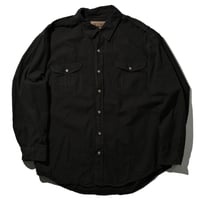 odol / Remake Series 04 OVERDYED SHIRT (BLACK)-M-