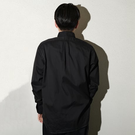 odol / Remake Series 04 OVERDYED SHIRT (BLACK)-L-