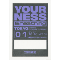 YOURNESS/Breathing#1 サテンステッカー
