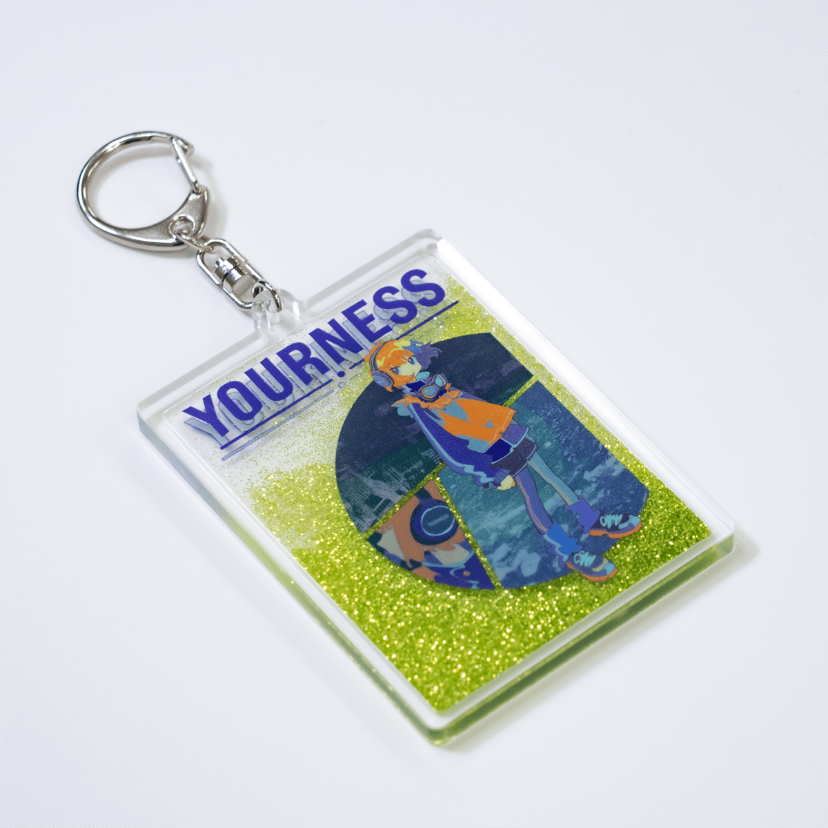 オイルインキーホルダー オイル入り】グリッターオイルアクキー【30set】 | UNIFACTORY