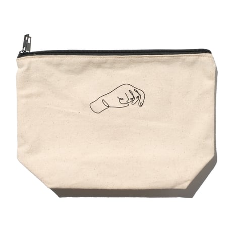 odol / threading logo pouch