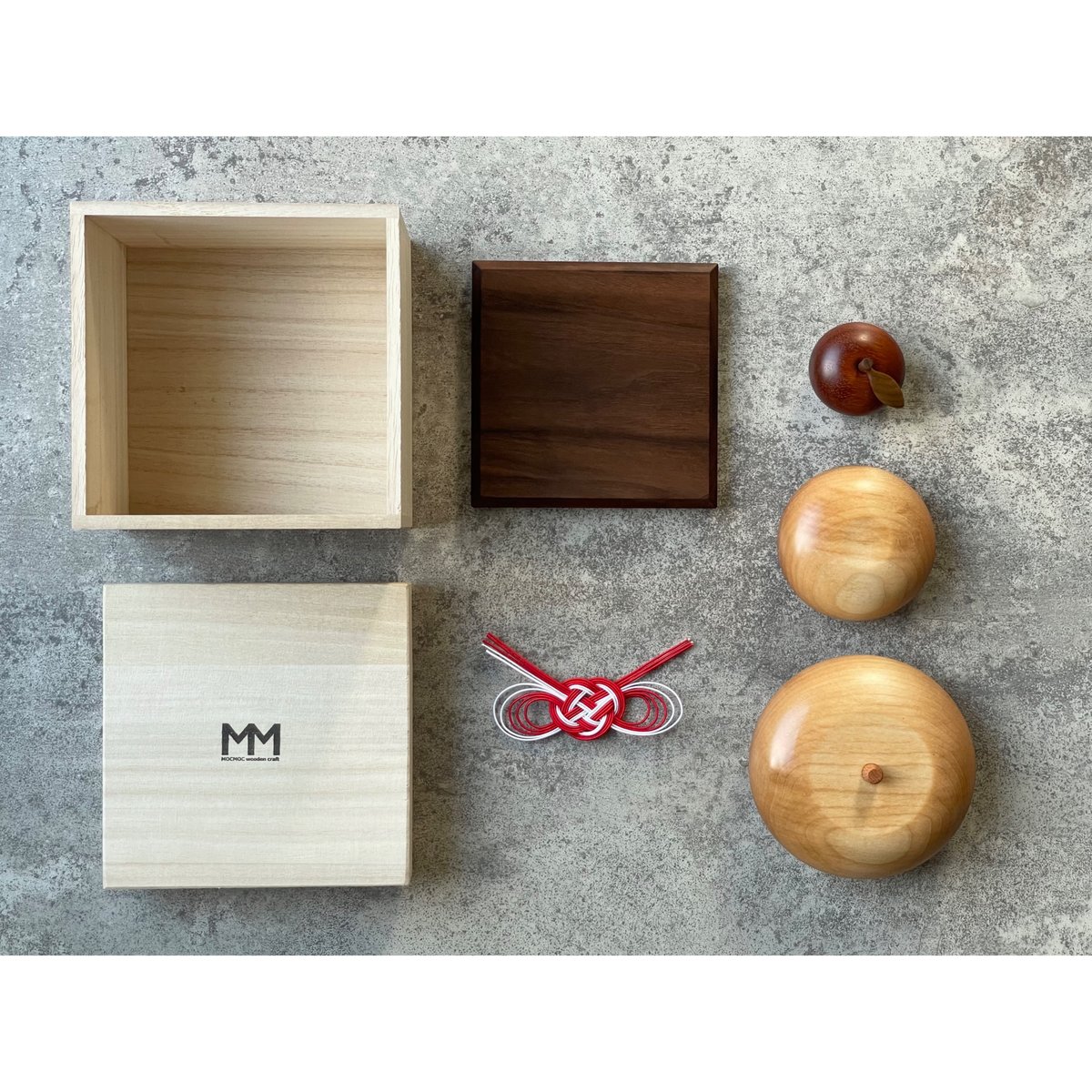 10 KAGAMIMOCHI 木製鏡餅 | MOCMOC wooden craft