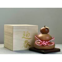 15 KAGAMIMOCHI 木製鏡餅(クセあり) | MOCMOC wooden craft