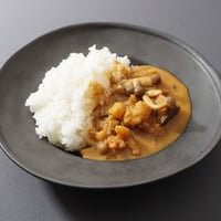 もち海老とキノコのココナッツミルクカレー