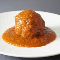 イタリアンげんこつハンバーグ　特製野菜ソース