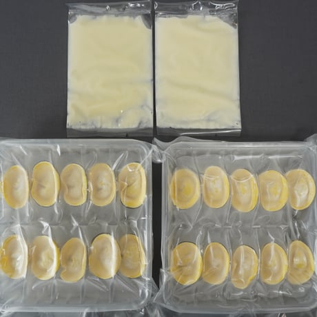 鴨のフォアグラテリーヌと鶏もも肉コンフィのカッペレッティ