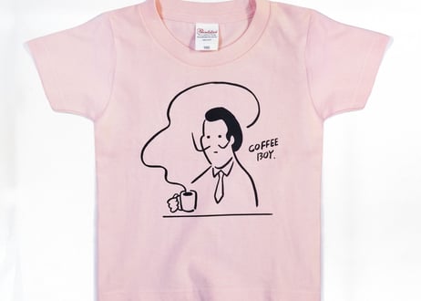 【COFFEE BOYコラボ】Kids Tシャツ（ピンク）