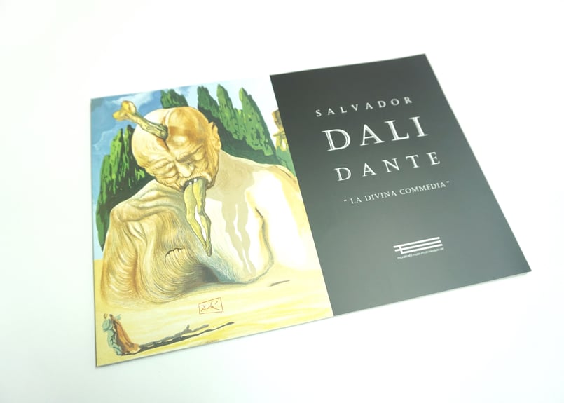 ☆1635 SALVADOR DALI サルバドール・ダリ 貪欲の罪 ダンテ 神曲