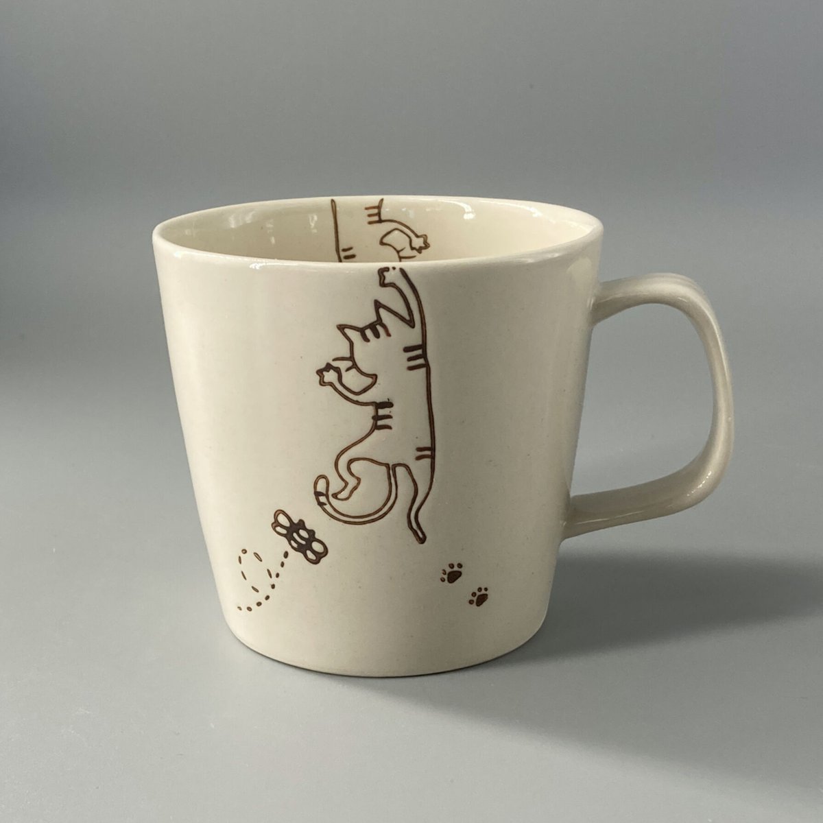 ぶらさがり猫 マグカップ トラ | toufuji online shop