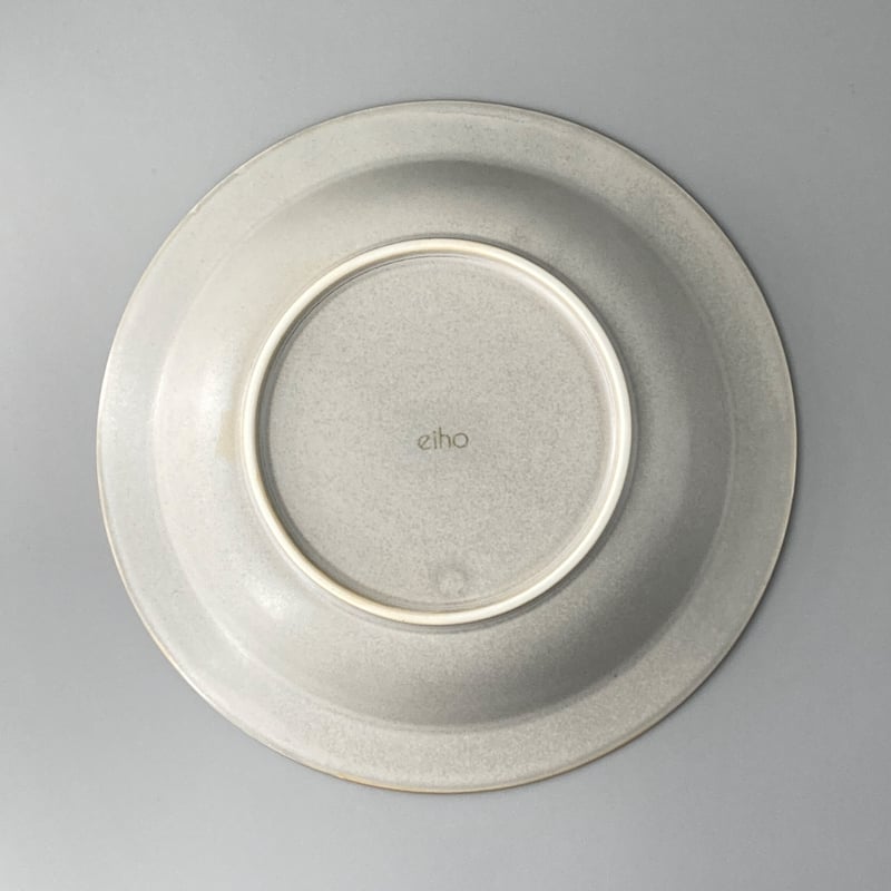 20㎝リム深皿 グレージュ | toufuji online shop