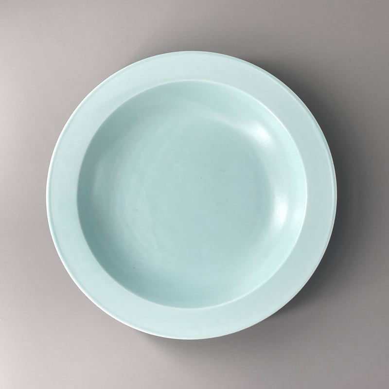 20㎝リム深皿 ミント | toufuji online shop