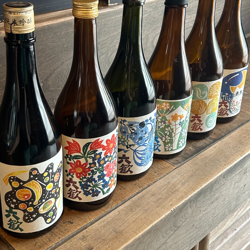 k*6様 鄙願　720ml 2本 テーマで醸す純米酒六歓】六歓定番6種フルセット 720ml 6本セット(ご